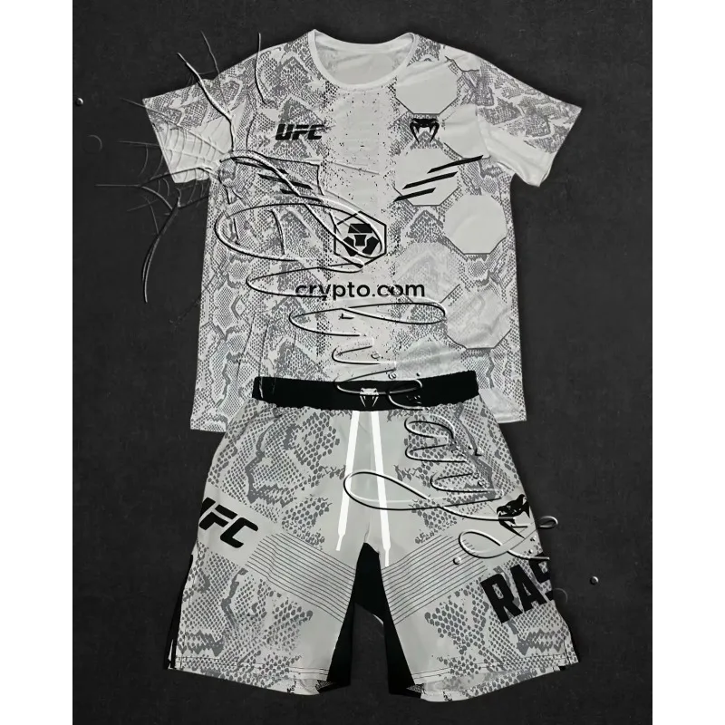 Новый комплект для тренировок UFC Fighting Night 2026: быстросохнущий мужской модный костюм для бокса, джиу-джитсу и фитнеса, дышащие шорты
Новый комплект для тренировок UFC Fighting Night 2026: быстросохнущий мужской модный костюм для бокса, джиу-джитсу и фитнеса, дышащие шорты