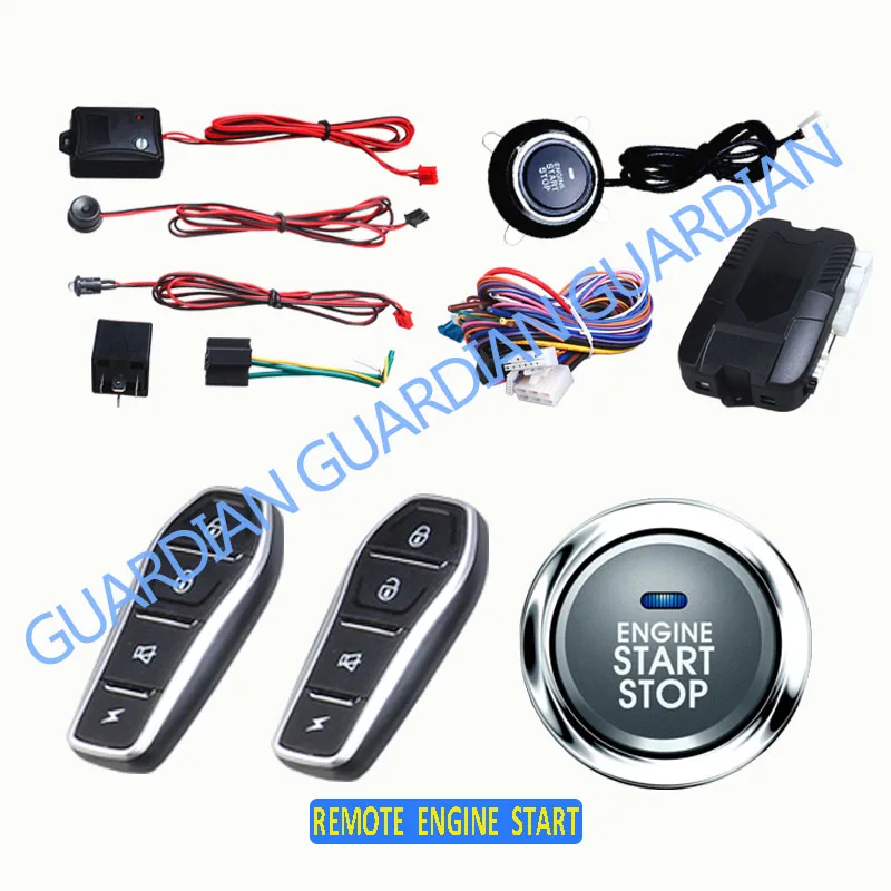 Car Remote Engine Start Kit Shock Alarm System Lock And Unlock Device Immobilizer Keyless Entry Push Button Start Stop
Car Remote Engine Start Kit Shock Alarm System Lock And Unlock Device Immobilizer Keyless Entry Push Button Start Stop