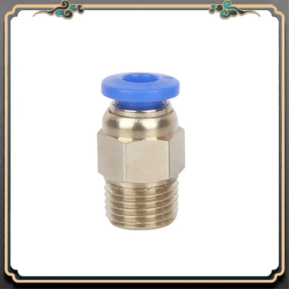 ASMA-4Pcs Straight Through Pneumatic Connector PC4-01 Quick Connector 3D Printer Parts For E3D V6 Hotend 1.75Mm Filament