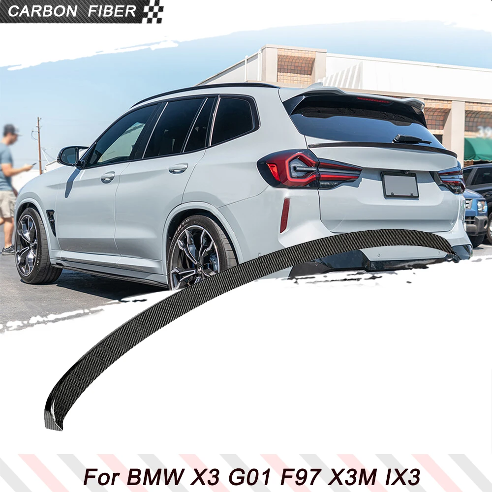 Carbon Fiber Rear Trunk Racing Spoiler Wing For BMW X3 G01 X3M IX3 F97 2019-2022 Car Rear Tail Trunk Lip Boot Lid Wing Spoiler
Carbon Fiber Rear Trunk Racing Spoiler Wing For BMW X3 G01 X3M IX3 F97 2019-2022 Car Rear Tail Trunk Lip Boot Lid Wing Spoiler