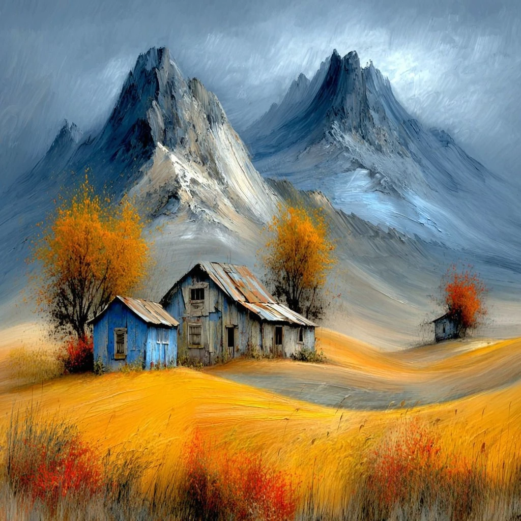Old Shacks in Valley Scenery 500PCS/1024 PCS Jigsaw Puzzles Relaxing Family Activity DIY Games for Living Room Home Decor Gift
Old Shacks in Valley Scenery 500PCS/1024 PCS Jigsaw Puzzles Relaxing Family Activity DIY Games for Living Room Home Decor Gift