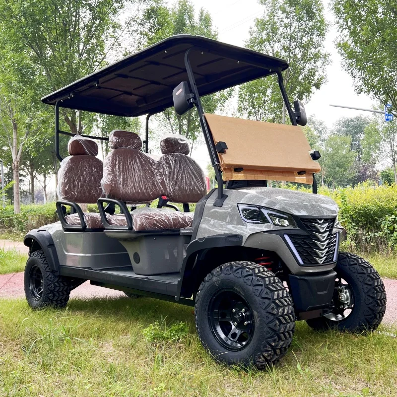 New Fashion Factory Price 2 4 6 8 Seats Luxury Electric Golf Carts with Sound Bar Golf Cart off Road Buggy
New Fashion Factory Price 2 4 6 8 Seats Luxury Electric Golf Carts with Sound Bar Golf Cart off Road Buggy