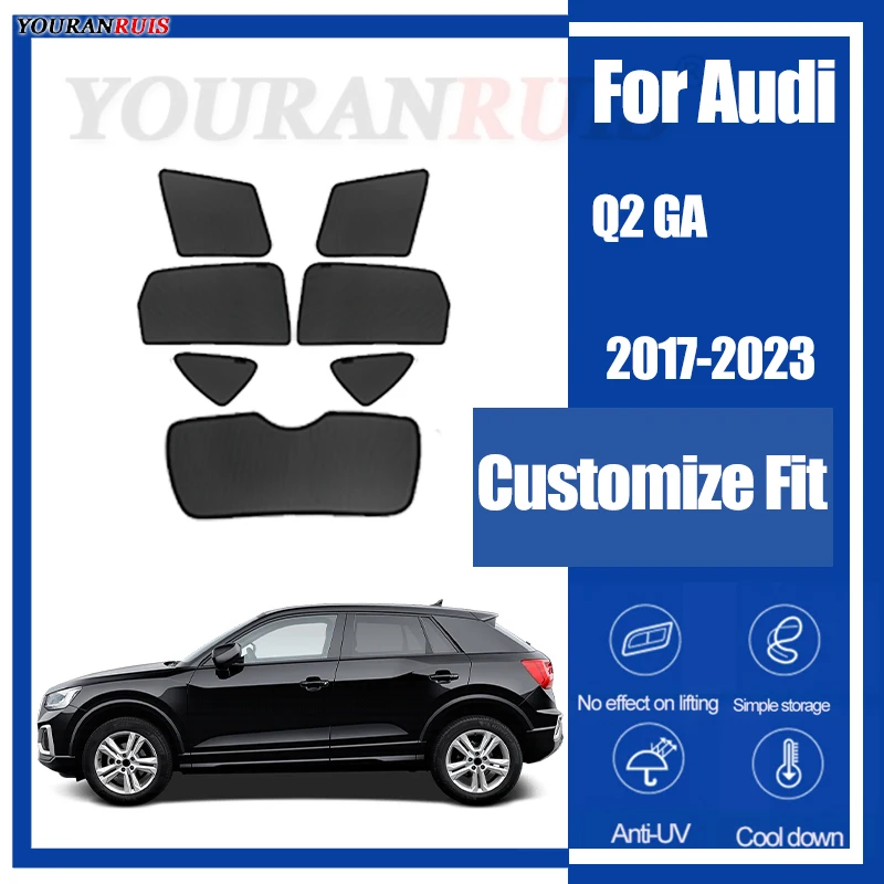 For Audi Q2 GA 2017-2023 Magnetic Car Windows Front Windshield Sunshade Visor Car Sun Protection Curtains
For Audi Q2 GA 2017-2023 Magnetic Car Windows Front Windshield Sunshade Visor Car Sun Protection Curtains