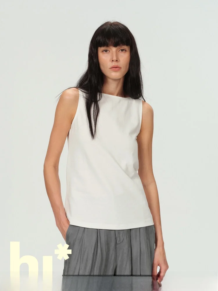 Haiku Basic Svel One-oulder Vest Simple Design Cotton Blend Spring Summer Women's Faion ential Tank Top
Haiku Basic Svel One-oulder Vest Simple Design Cotton Blend Spring Summer Women's Faion ential Tank Top