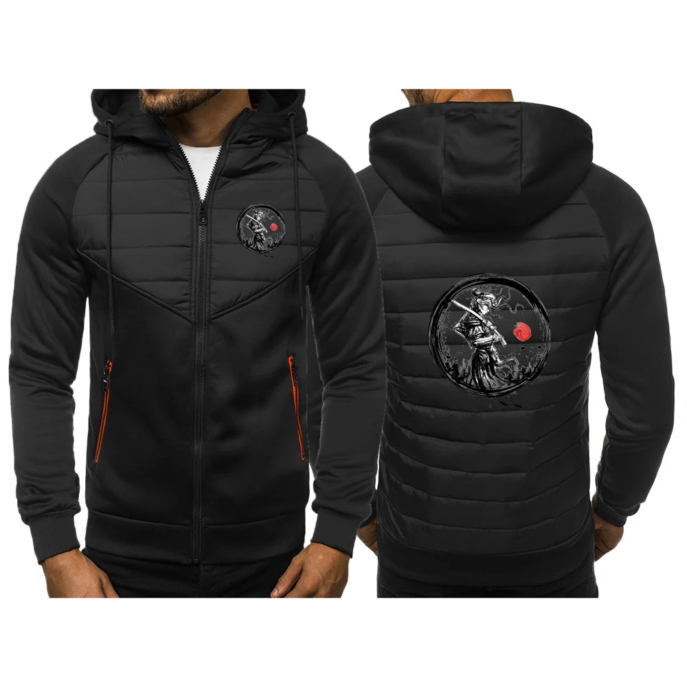 Japanese Samurai Graphic New Men's Spring And Autumn Leisure Fashion Three-Color Cotton Zipper Slim Jacket Sweatshirts Top
Japanese Samurai Graphic New Men's Spring And Autumn Leisure Fashion Three-Color Cotton Zipper Slim Jacket Sweatshirts Top