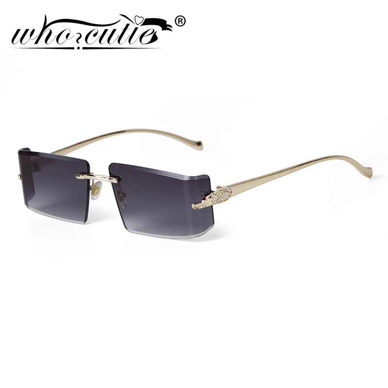 Trend Rectangle Rimless Sunglasses Women Men Brand Design Luxury Diamond Metal Gradient Gray Shades Sun Glasses Eyewear Female
Trend Rectangle Rimless Sunglasses Women Men Brand Design Luxury Diamond Metal Gradient Gray Shades Sun Glasses Eyewear Female