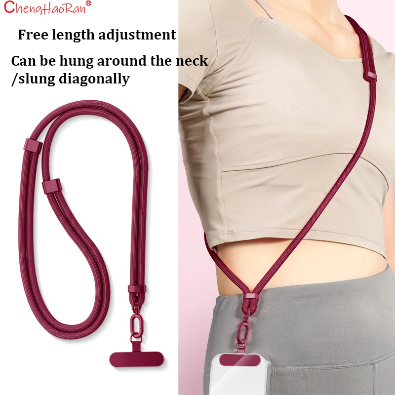 1PC Universal Adjustable Phone Lanyard Crossbody Necklace Strap Phone Case Long Hanging Rope with Clip Anti-Lost Durable Sturdy
1PC Universal Adjustable Phone Lanyard Crossbody Necklace Strap Phone Case Long Hanging Rope with Clip Anti-Lost Durable Sturdy