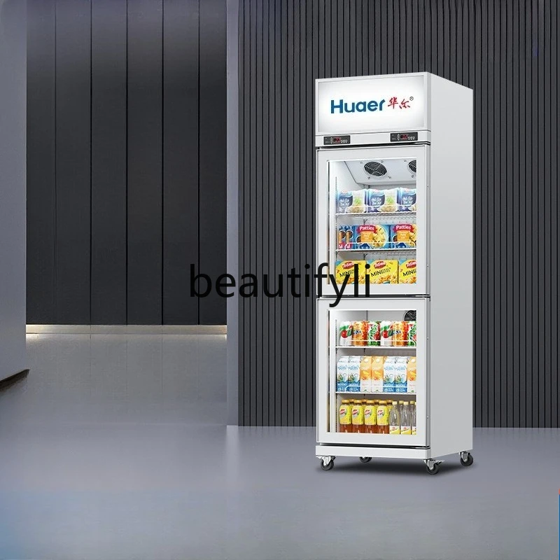 Vertical Freezer Single Door Dual Temperature Fresh Display Cabinet Refrigerator Commercial Milk Meat Food Refrigeration Freezer
Vertical Freezer Single Door Dual Temperature Fresh Display Cabinet Refrigerator Commercial Milk Meat Food Refrigeration Freezer