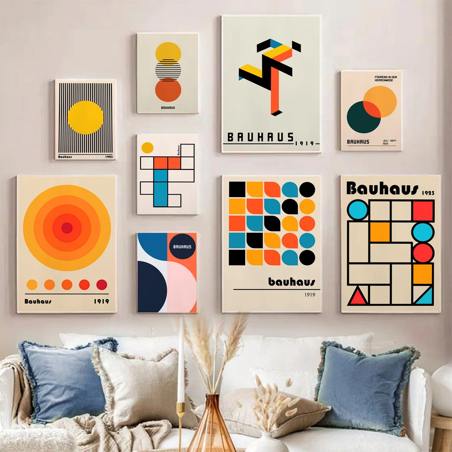 Bauhaus Abstract Geometric Minimalist Art Wall Art Pictures And Posters Nordic Bedroom Living Room Decor Prints Canvas Painting
Bauhaus Abstract Geometric Minimalist Art Wall Art Pictures And Posters Nordic Bedroom Living Room Decor Prints Canvas Painting