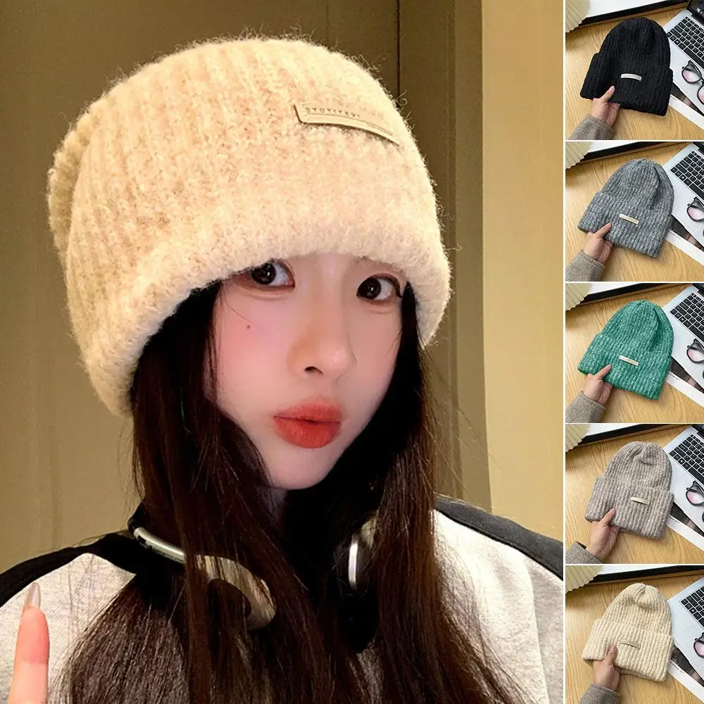 Retro Japanese Style Beanie Hats Warm Patch Design Ear Protection Pullover Hat Winter Couples Knit Beanies for Women Men
Retro Japanese Style Beanie Hats Warm Patch Design Ear Protection Pullover Hat Winter Couples Knit Beanies for Women Men