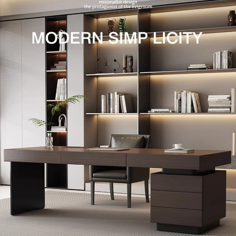 Minimalist Italian Office Desk Light Luxury Chair Cabinets Executive Work Storage Desks Modern Designer Unique Bureau Furniture
Minimalist Italian Office Desk Light Luxury Chair Cabinets Executive Work Storage Desks Modern Designer Unique Bureau Furniture