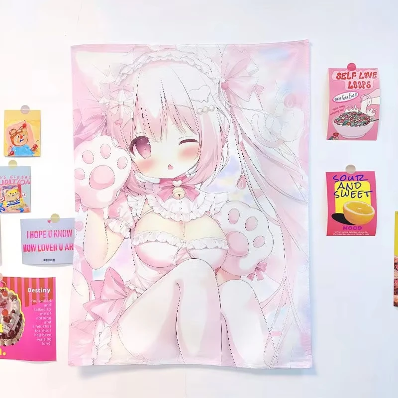 Cute Anime Print Tapestry - Cartoon Wall Hanging, Teen Favorite Room Decor & Birthday Party Backdrop Flat Print
Cute Anime Print Tapestry - Cartoon Wall Hanging, Teen Favorite Room Decor & Birthday Party Backdrop Flat Print