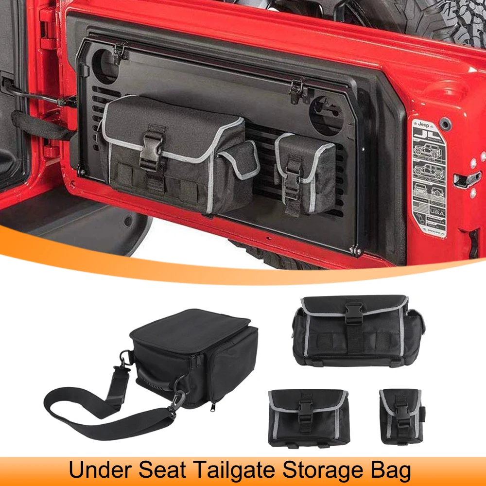 Car Storage Bag Tailgate Door Seatback Organizer Under Seat Pocket for Jeep Wrangler JL Rubicon 2018-2025 Interior Accessories
Car Storage Bag Tailgate Door Seatback Organizer Under Seat Pocket for Jeep Wrangler JL Rubicon 2018-2025 Interior Accessories