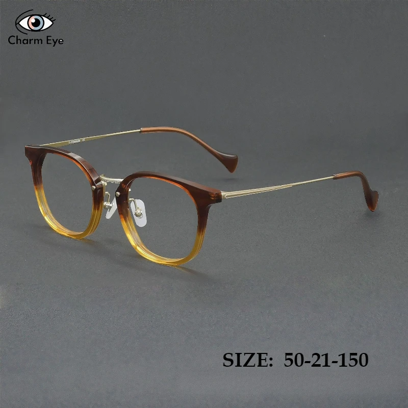 New Women Titanium Square Eyeglass Frames Japan Retro Glasses Hand Carved Acetate Men Optical Myopia Prescription Eyeglasses
New Women Titanium Square Eyeglass Frames Japan Retro Glasses Hand Carved Acetate Men Optical Myopia Prescription Eyeglasses