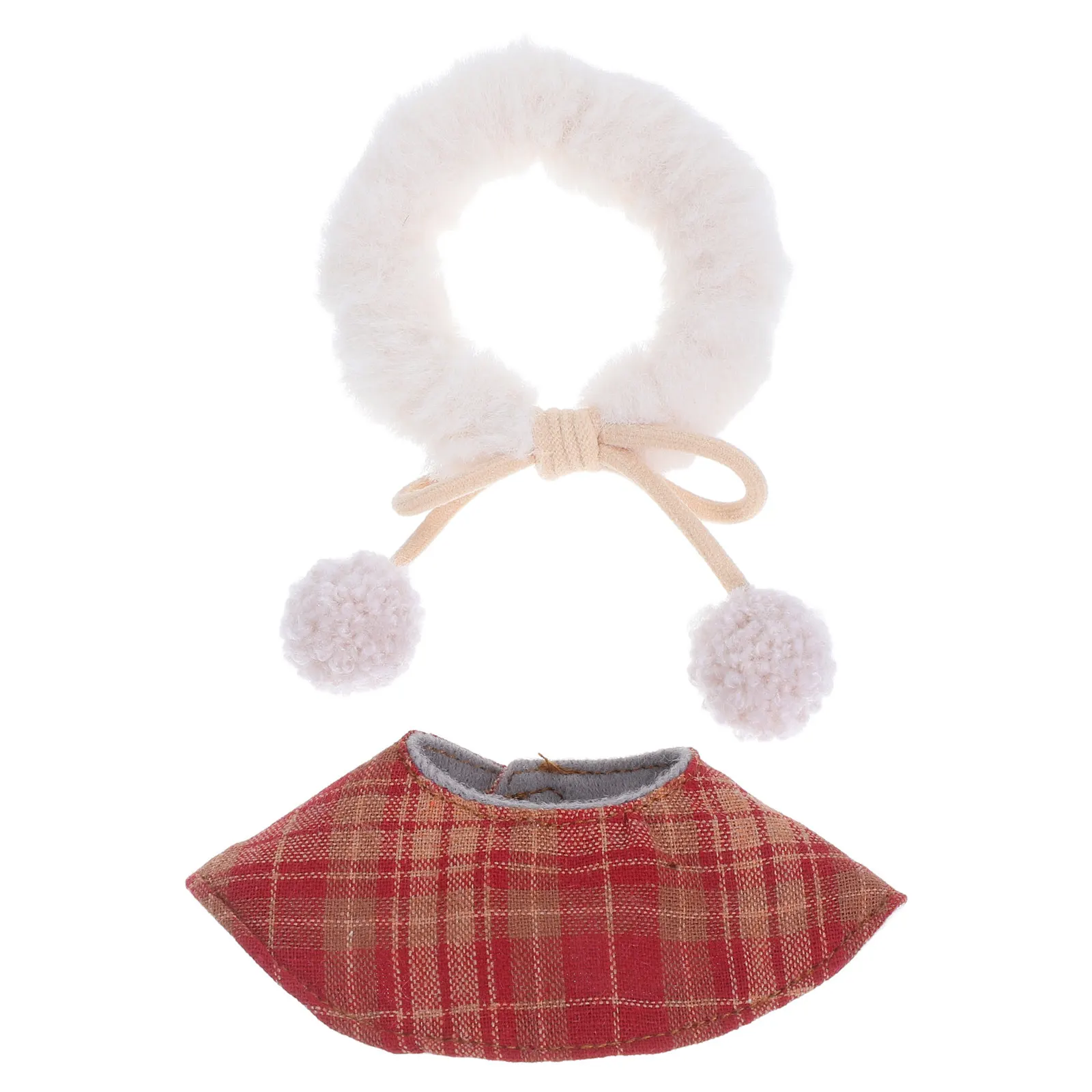 Miniature Cape for Stuffed Animals Plaid Hooded Cozy Dress Up Christmas New Year Holiday Outfit Accessories Tiny Clothes
Miniature Cape for Stuffed Animals Plaid Hooded Cozy Dress Up Christmas New Year Holiday Outfit Accessories Tiny Clothes