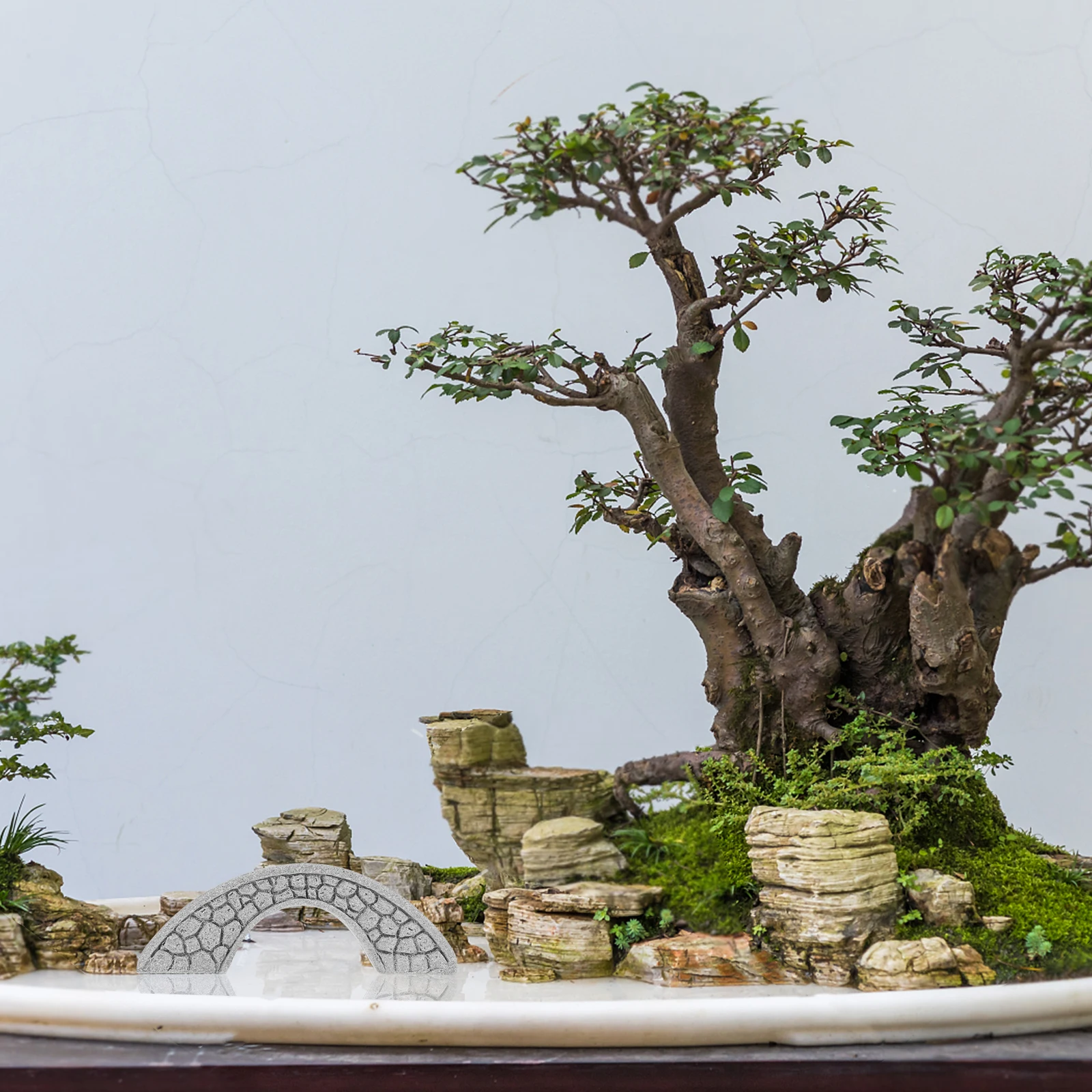 2pcs Miniature Stone Bridge Bonsai Fish Tank Garden Decor Simulation Arch Bridge Ornament Aquarium Micro Landscape Scene Layout
2pcs Miniature Stone Bridge Bonsai Fish Tank Garden Decor Simulation Arch Bridge Ornament Aquarium Micro Landscape Scene Layout
