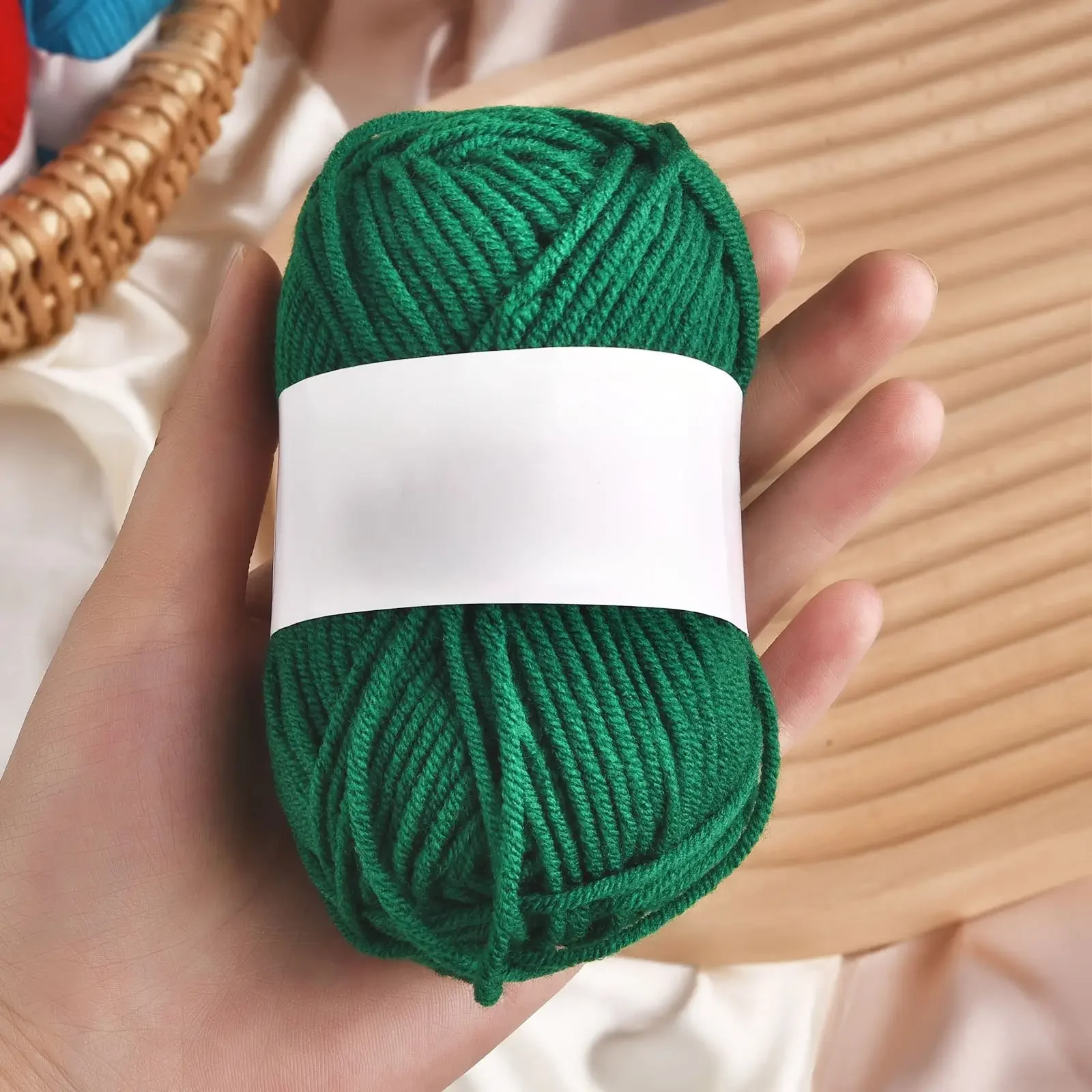 25g Soft Milk Cotton Knitting Yarns Anti-Pilling High Quality Knitting 4ply Cotton Yarn For Crochet Scarf Sweater Hat Doll Craft 
25g Soft Milk Cotton Knitting Yarns Anti-Pilling High Quality Knitting 4ply Cotton Yarn For Crochet Scarf Sweater Hat Doll Craft