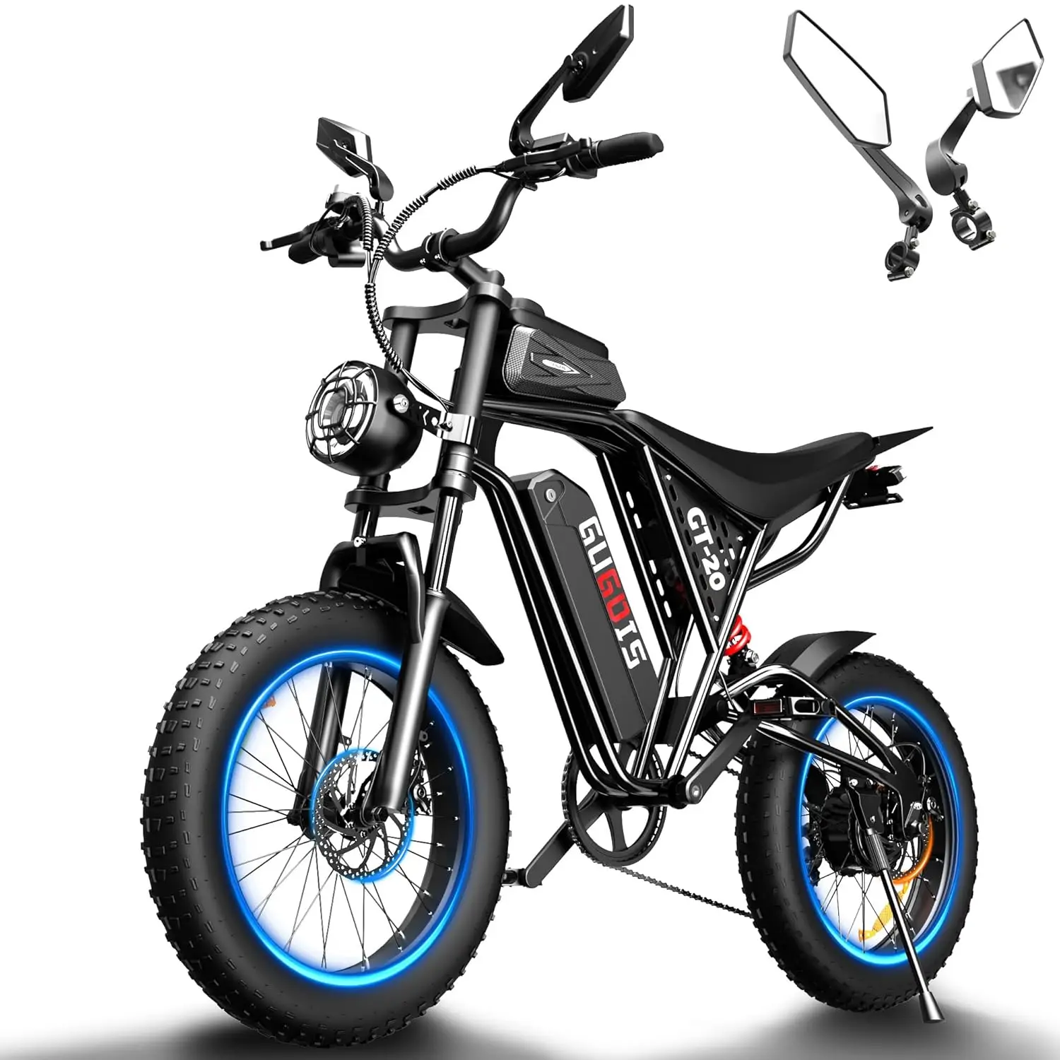 Electric Bike for Adults,20" Fat Tire E-Bike with 750W Peak Motor, 48V Removable Battery, Up to 45-60, Customized
Electric Bike for Adults,20" Fat Tire E-Bike with 750W Peak Motor, 48V Removable Battery, Up to 45-60, Customized
