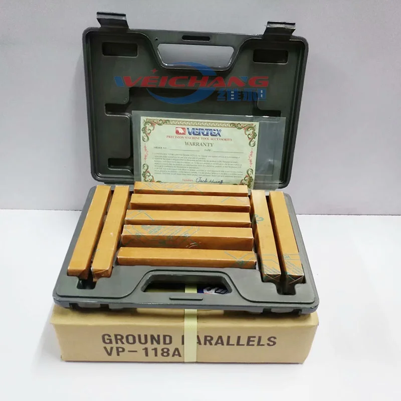 Precision 18 Pieces Ground Parallel VP-118A Vertex Vise Parallel Plate High Cost Performance Industrial Grade Durable
Precision 18 Pieces Ground Parallel VP-118A Vertex Vise Parallel Plate High Cost Performance Industrial Grade Durable