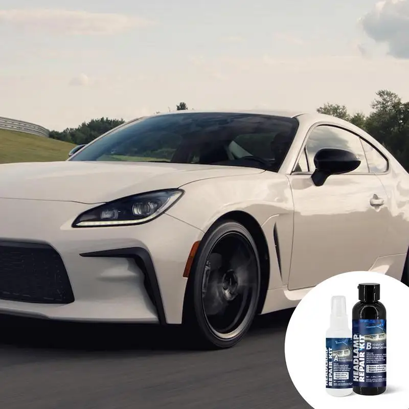 Headlight Cleaner And Restorer Kit Long-Lasting Car Headlight Restoration Car Detailing Supplies Headlight Restoring Fluid
Headlight Cleaner And Restorer Kit Long-Lasting Car Headlight Restoration Car Detailing Supplies Headlight Restoring Fluid