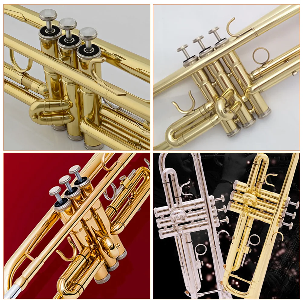 Small Trumpet Piston Cover Copper Parts Accessories Cornet Palm Valve Caps Top Lower Kit Easy Install Lightweight
Small Trumpet Piston Cover Copper Parts Accessories Cornet Palm Valve Caps Top Lower Kit Easy Install Lightweight