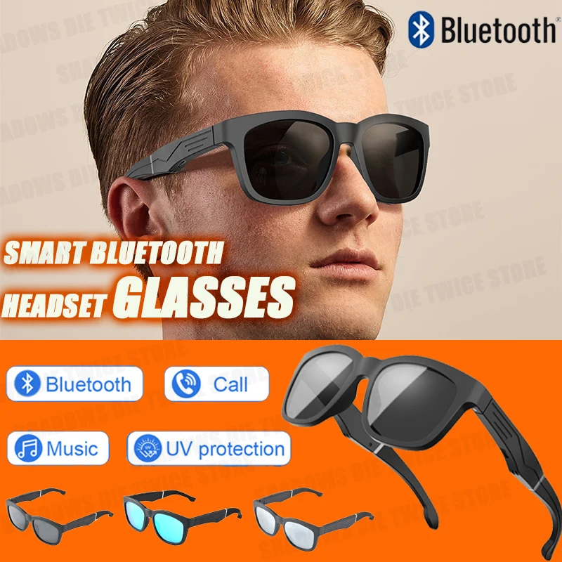 Smart Bluetooth Headset Glasses Bluetooth 5.0 Multifunctional Wireless Sunglasses UV Protection Glasses For Driving Calls Audio
Smart Bluetooth Headset Glasses Bluetooth 5.0 Multifunctional Wireless Sunglasses UV Protection Glasses For Driving Calls Audio