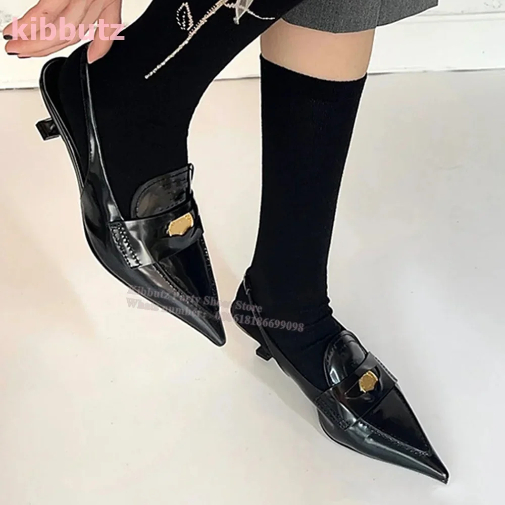 French Retro Single Shoes Pointed Toe Kitten Heel Genuine Leather Mixed Color Shallow Slip-On Fashion Sexy Elegant Women Shoes
French Retro Single Shoes Pointed Toe Kitten Heel Genuine Leather Mixed Color Shallow Slip-On Fashion Sexy Elegant Women Shoes