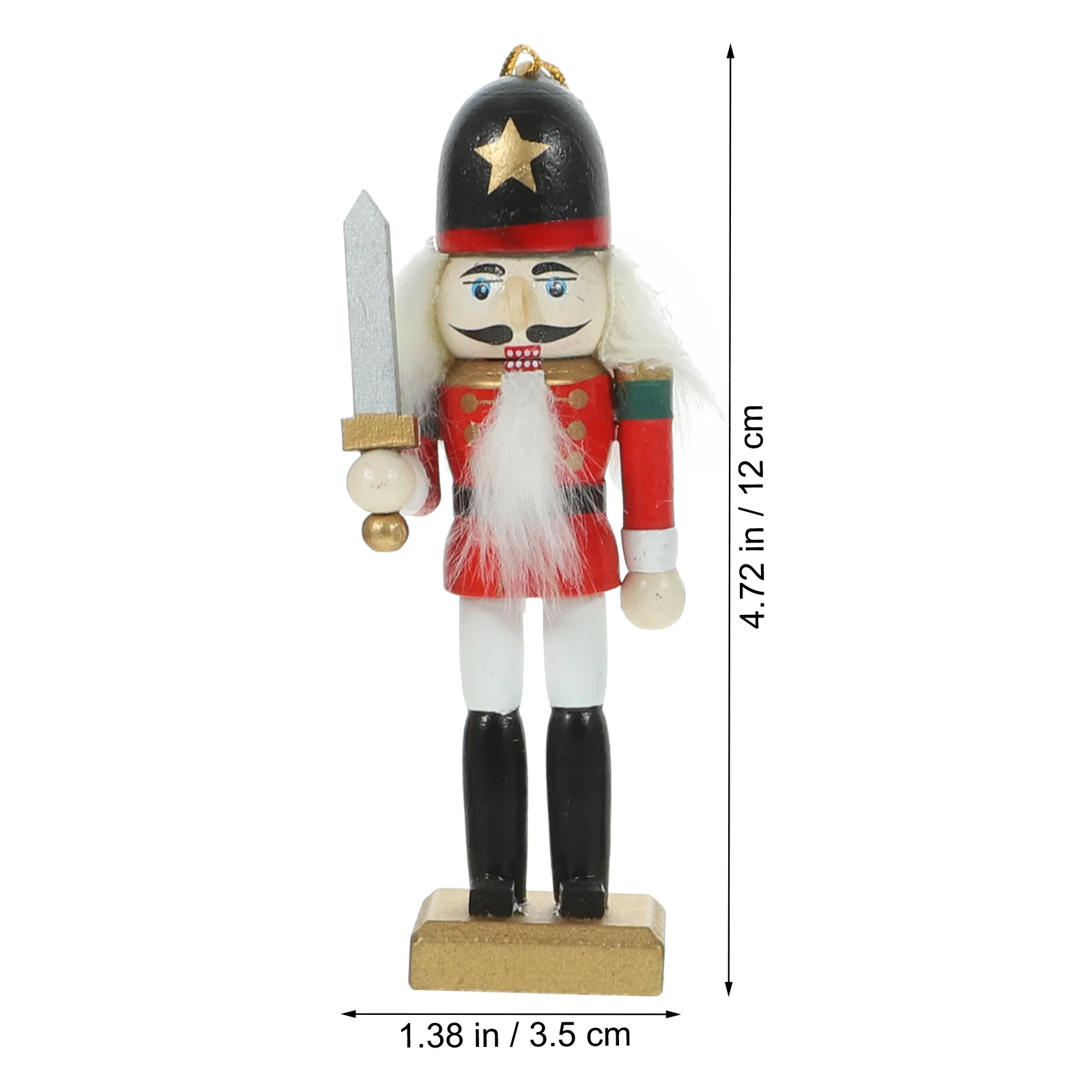6Pcs Nutcracker Christmas Decoration Xmas Tree Hanging Soldier Pendant Wooden Craft for Home Office Natural Wood
6Pcs Nutcracker Christmas Decoration Xmas Tree Hanging Soldier Pendant Wooden Craft for Home Office Natural Wood