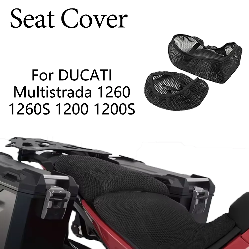 For DUCATI Multistrada 1260 1260S 1200 1200S Motorcycle Seat Cover Heat Insulation 3D Breathable Non-Slip Protection Cushion
For DUCATI Multistrada 1260 1260S 1200 1200S Motorcycle Seat Cover Heat Insulation 3D Breathable Non-Slip Protection Cushion