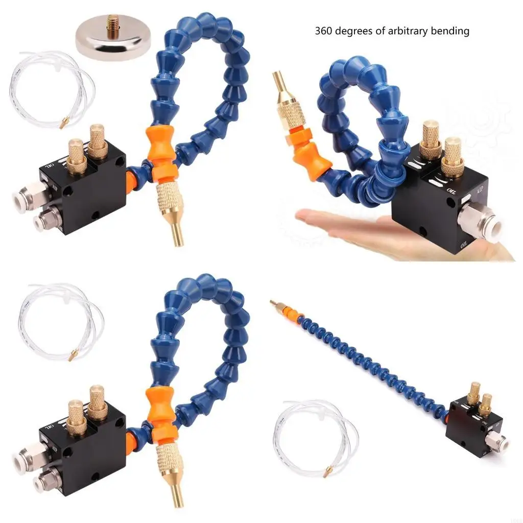 Mist Coolant Mist Lubrication Sprays System Unit for Lathe Milling Drill Machine
Mist Coolant Mist Lubrication Sprays System Unit for Lathe Milling Drill Machine