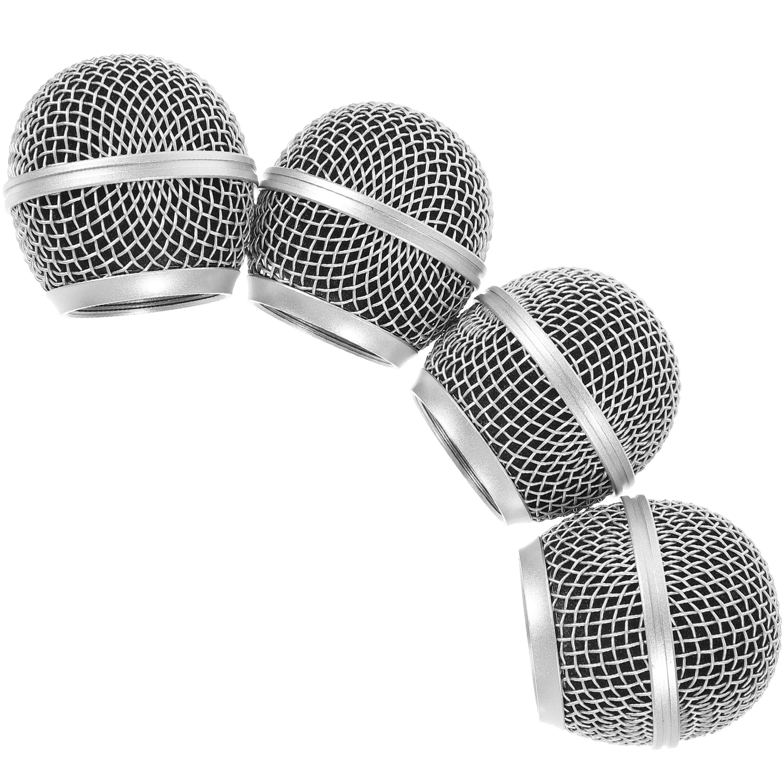 4pcs Microphone Head Replacement Metal Grille Durable Reliable Clear Sound Quality Compatible
4pcs Microphone Head Replacement Metal Grille Durable Reliable Clear Sound Quality Compatible