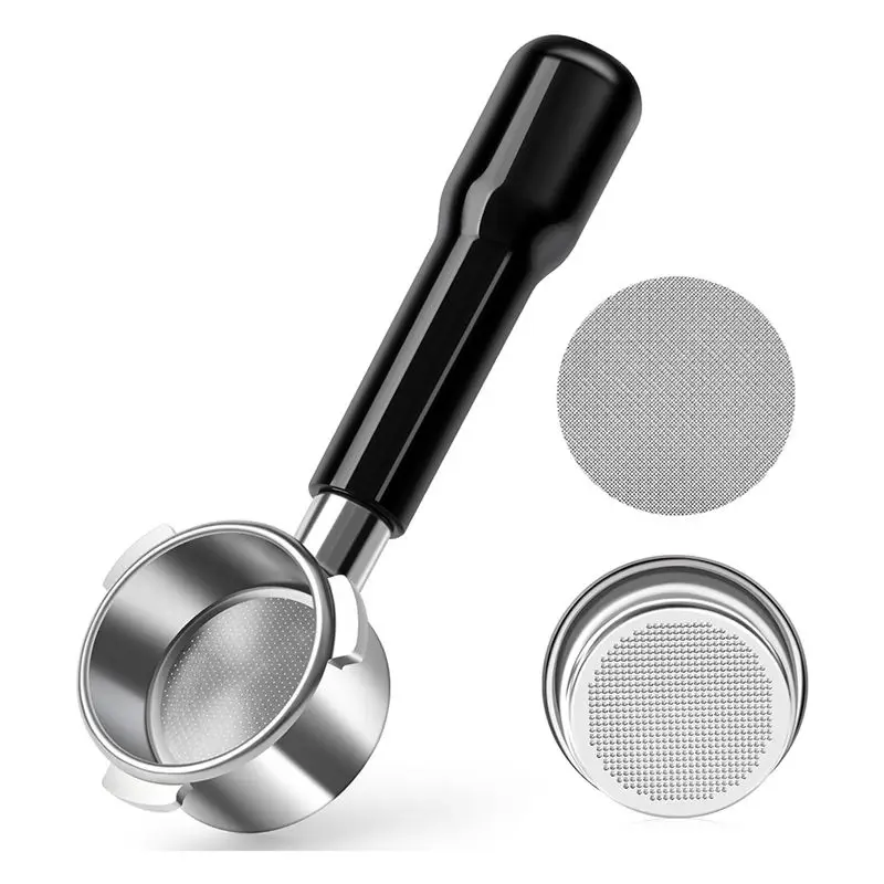 YANA50I 54Mm Bottomless Portafilter, Espresso Bottomless Portafilter With Puck Screen And Stainless Steel Filter Basket
YANA50I 54Mm Bottomless Portafilter, Espresso Bottomless Portafilter With Puck Screen And Stainless Steel Filter Basket