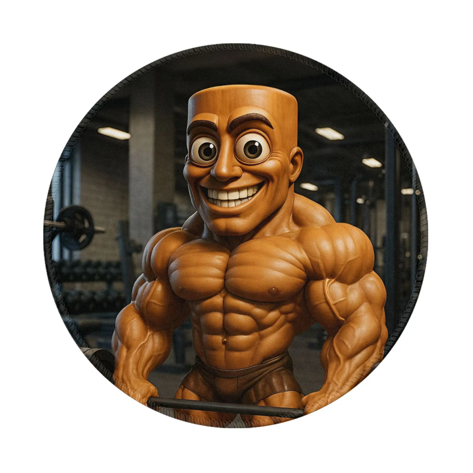 Italian Brainrot Tung Tung Tung Sahur Gym Round Mouse Pad Aesthetic Rubber Gaming Mousepad For PC Laptop Computer Mouse Mats
Italian Brainrot Tung Tung Tung Sahur Gym Round Mouse Pad Aesthetic Rubber Gaming Mousepad For PC Laptop Computer Mouse Mats