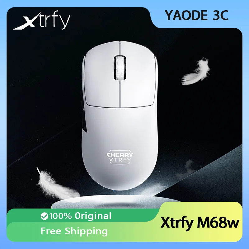 Игровая мышь Xtrfy M68W Pro, беспроводная Двухрежимная мышь 8K PAW3395 26000DPI с низкой задержкой, легкая игровая мышь FPS Esports, аксессуары для ПК
Игровая мышь Xtrfy M68W Pro, беспроводная Двухрежимная мышь 8K PAW3395 26000DPI с низкой задержкой, легкая игровая мышь FPS Esports, аксессуары для ПК
