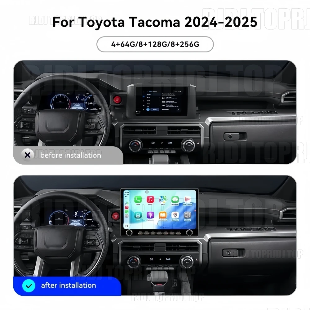 14.6 Inch Screen Car Radio For Toyota Tacoma 2024-2026 Android Auto GPS Navigation Multimedia Video Stereo Receiver Head Unit 5G
14.6 Inch Screen Car Radio For Toyota Tacoma 2024-2026 Android Auto GPS Navigation Multimedia Video Stereo Receiver Head Unit 5G
