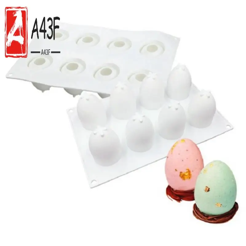 A43F-Easter Egg Silicone Mold Eight Holes Three-Dimensional Egg Shape Plaster Mold DIY Handmade Home Decoration For Easter
A43F-Easter Egg Silicone Mold Eight Holes Three-Dimensional Egg Shape Plaster Mold DIY Handmade Home Decoration For Easter