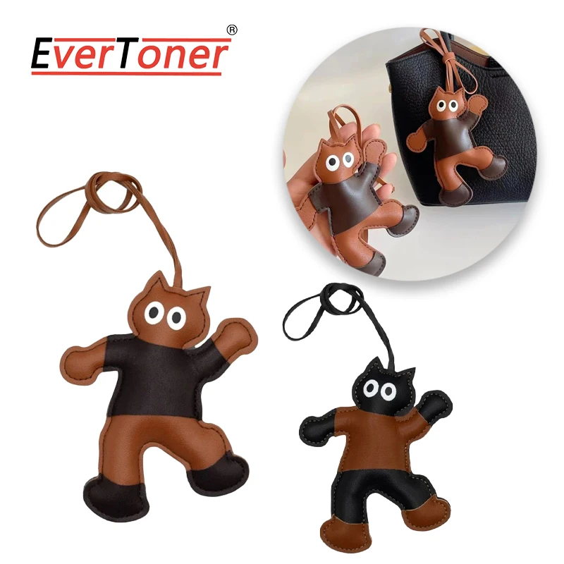EverToner PU Leather Cat Keychain Car Keyring PU Leather Cartoon Fashion Bag Pendant Bag Ornament
EverToner PU Leather Cat Keychain Car Keyring PU Leather Cartoon Fashion Bag Pendant Bag Ornament