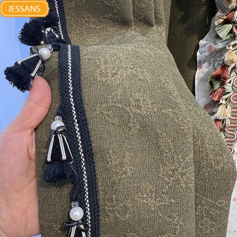 Зеленые жаккардовые синельные хлопковые льняные шторы с принтом для гостиной, спальни, французского окна, балкона по индивидуальному заказу
Зеленые жаккардовые синельные хлопковые льняные шторы с принтом для гостиной, спальни, французского окна, балкона по индивидуальному заказу