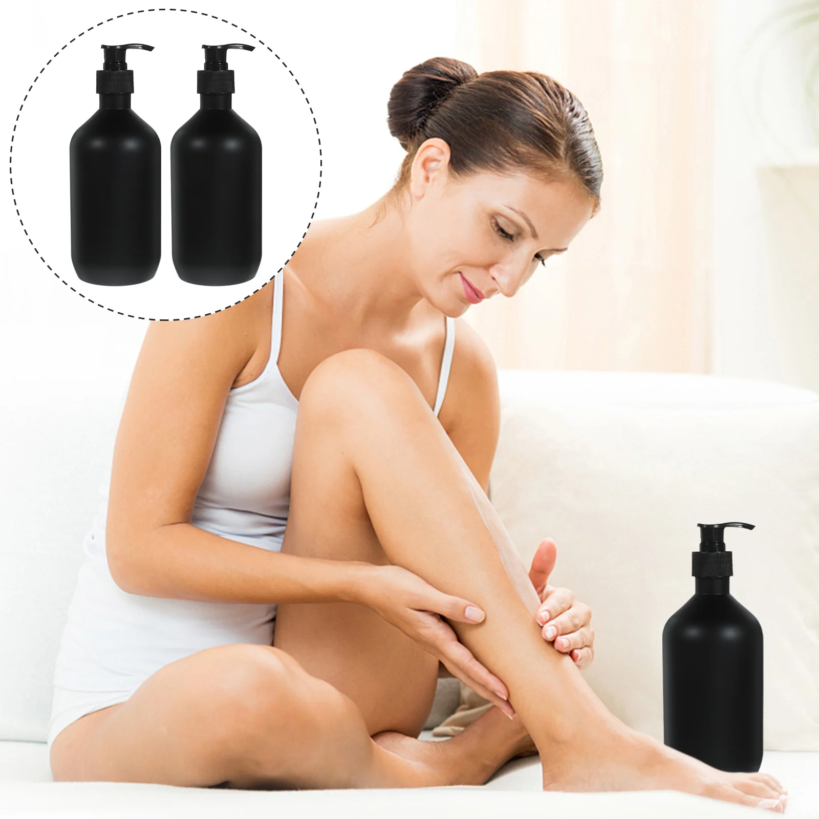 Bottle with Pump 500ml Black Matte Shampoo Shower Gel Lotion Empty 2pcs Hand Soap Dispenser Portable Travel
Bottle with Pump 500ml Black Matte Shampoo Shower Gel Lotion Empty 2pcs Hand Soap Dispenser Portable Travel