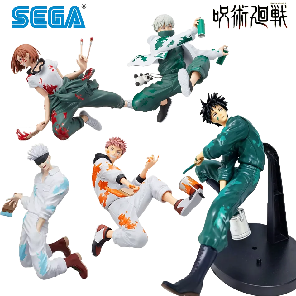 16cm In Stock New SEGA Jujutsu Kaisen GRAFFITI BATTLE Fushiguro Megumi Kugisaki Nobara Panda Gojo Satoru Anime Figures Toys
16cm In Stock New SEGA Jujutsu Kaisen GRAFFITI BATTLE Fushiguro Megumi Kugisaki Nobara Panda Gojo Satoru Anime Figures Toys