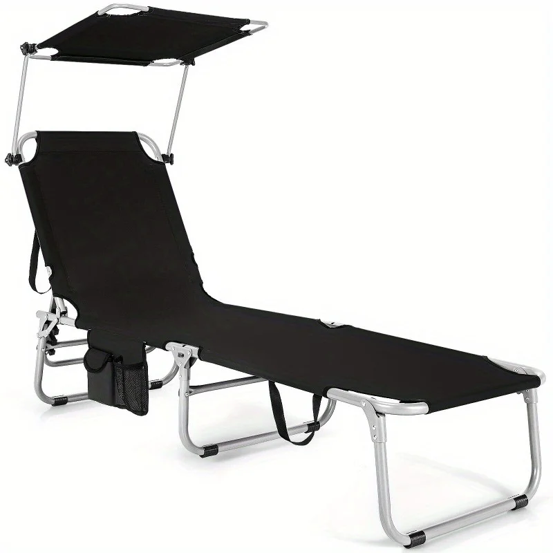 Foldable Sun Shading Lounge Chair Adjustable Beach Sunbathing Recliner W/Pocket for Patio Pool Yard Lawn
Foldable Sun Shading Lounge Chair Adjustable Beach Sunbathing Recliner W/Pocket for Patio Pool Yard Lawn