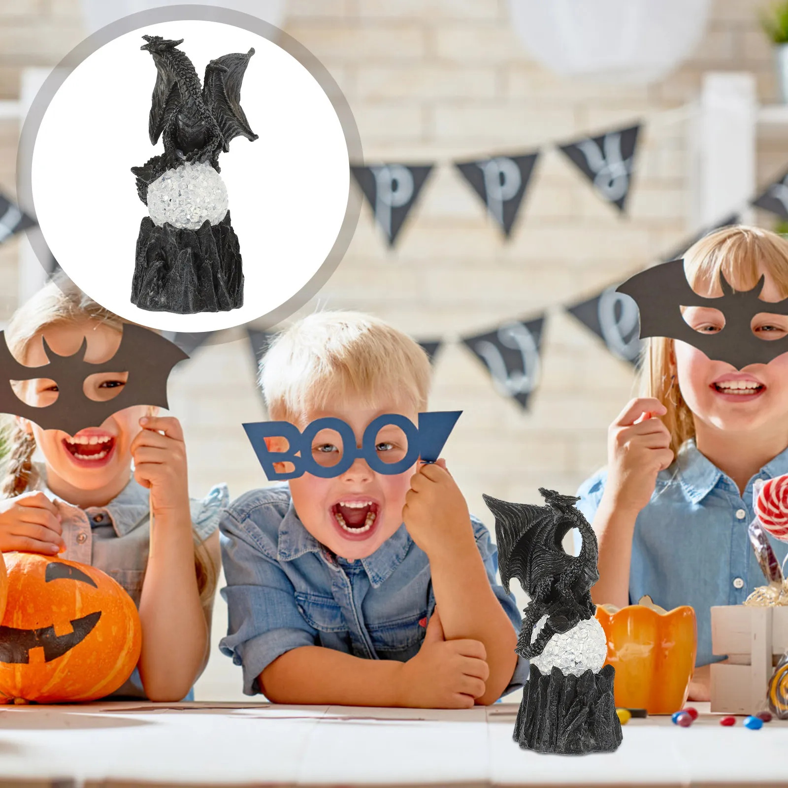 Glowing Ornament Home Decor Outdoor Decoration Halloween Figurines Decorations Statue Sculpture
Glowing Ornament Home Decor Outdoor Decoration Halloween Figurines Decorations Statue Sculpture