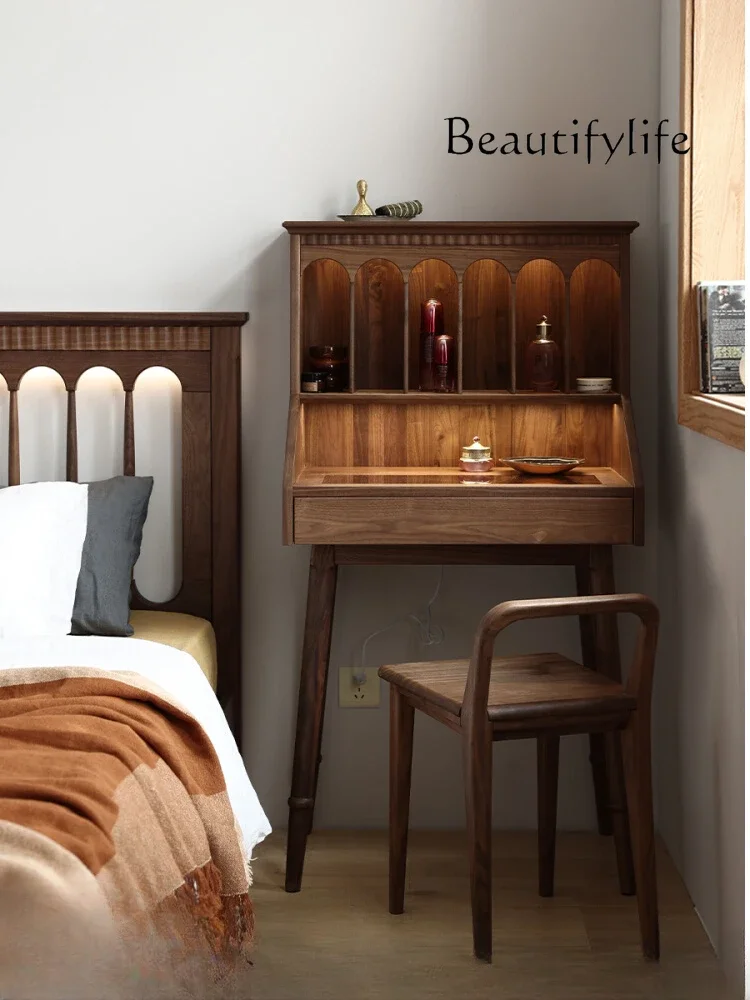 N19 Nordic Antique Style Solid Wood Dresser Household Minimalist Makeup Table
N19 Nordic Antique Style Solid Wood Dresser Household Minimalist Makeup Table