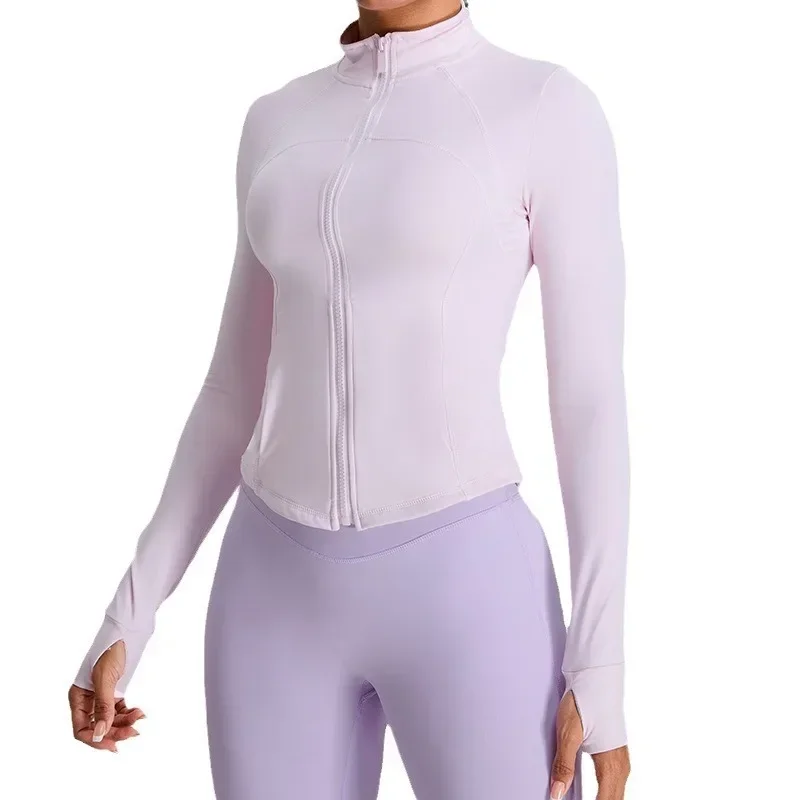 Autumn Winter New Slim and Thin Yoga Jacket Women's Zipper Stand-up Collar Sports Outdoor Running Yoga Clothing Long Sleeves
Autumn Winter New Slim and Thin Yoga Jacket Women's Zipper Stand-up Collar Sports Outdoor Running Yoga Clothing Long Sleeves