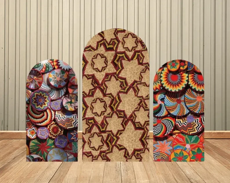 Mehofond Traditional Ethiopian Arch Backdrop Cover Baby Shower Birthday Party Woven Basket Pattern Background 2-sided Decors
Mehofond Traditional Ethiopian Arch Backdrop Cover Baby Shower Birthday Party Woven Basket Pattern Background 2-sided Decors