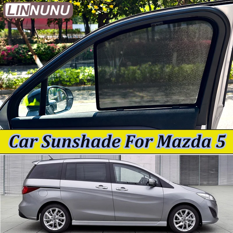 LINNUNU Magnet Car sunshade For Mazda 5 2010-2018 Side Windows Mesh curtains Block Privacy Protection UV Interior accessories
LINNUNU Magnet Car sunshade For Mazda 5 2010-2018 Side Windows Mesh curtains Block Privacy Protection UV Interior accessories
