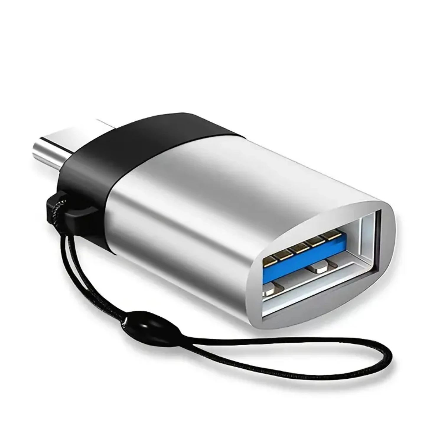USB-C to USB 3.0 Data Converter with OTG Socket and Thunderbolt 3-to-USB Adapter - Essential Type-C-to-USB Line Adapter
USB-C to USB 3.0 Data Converter with OTG Socket and Thunderbolt 3-to-USB Adapter - Essential Type-C-to-USB Line Adapter