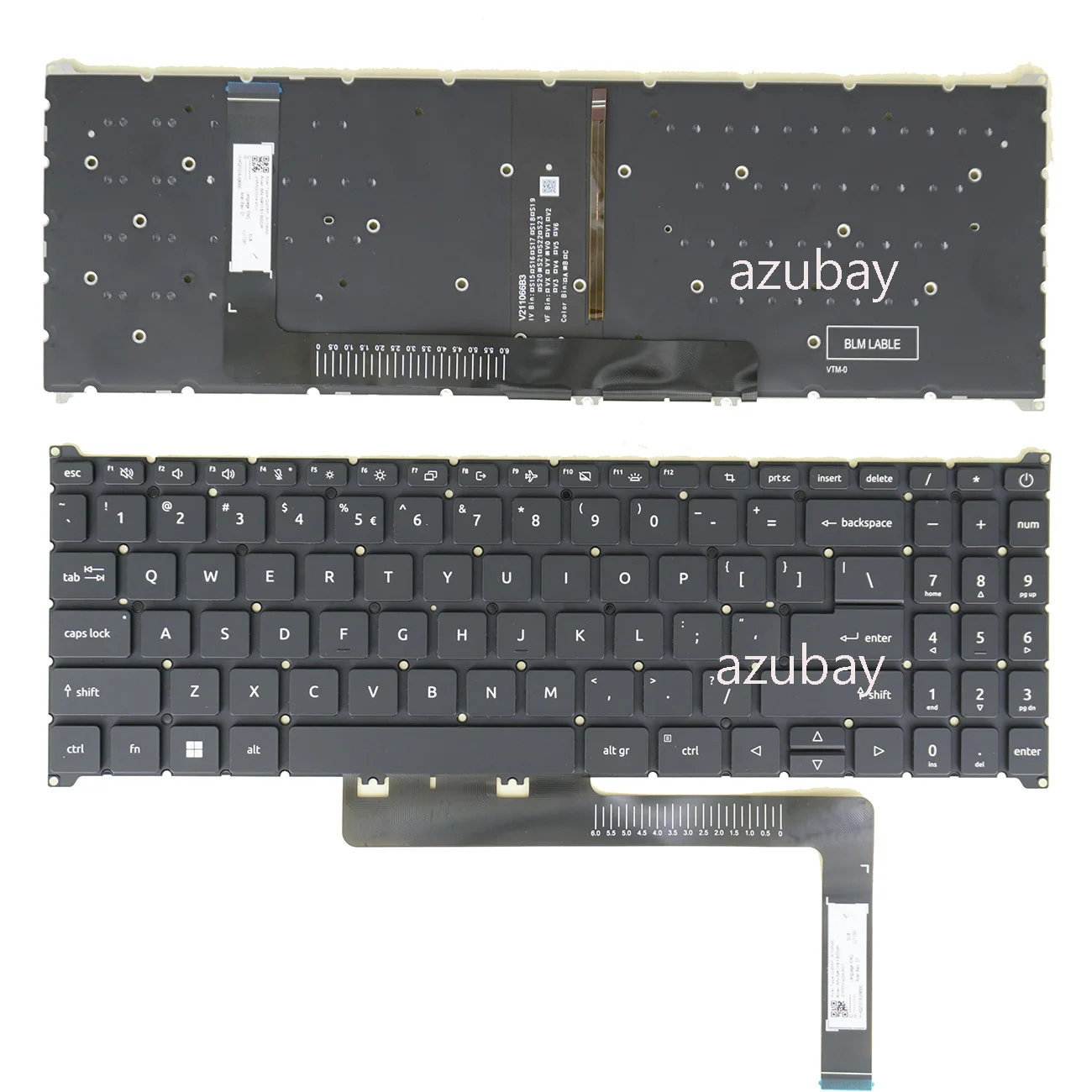 Клавиатура для ноутбука Acer Aspire A315-59 A315-59G A315-24P A315-24PT A315-510P A515-47 A515-57 A515-57G с подсветкой, черная
Клавиатура для ноутбука Acer Aspire A315-59 A315-59G A315-24P A315-24PT A315-510P A515-47 A515-57 A515-57G с подсветкой, черная