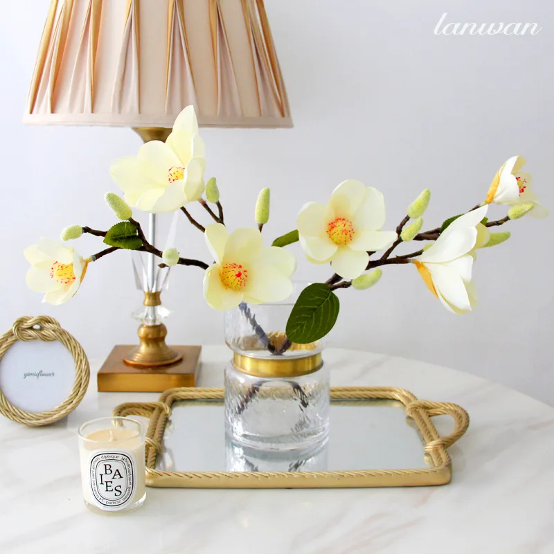 Artificial flower Chinese three-head magnolia decorative bouquet wedding wall hotel photography props study decoration artificia
Artificial flower Chinese three-head magnolia decorative bouquet wedding wall hotel photography props study decoration artificia