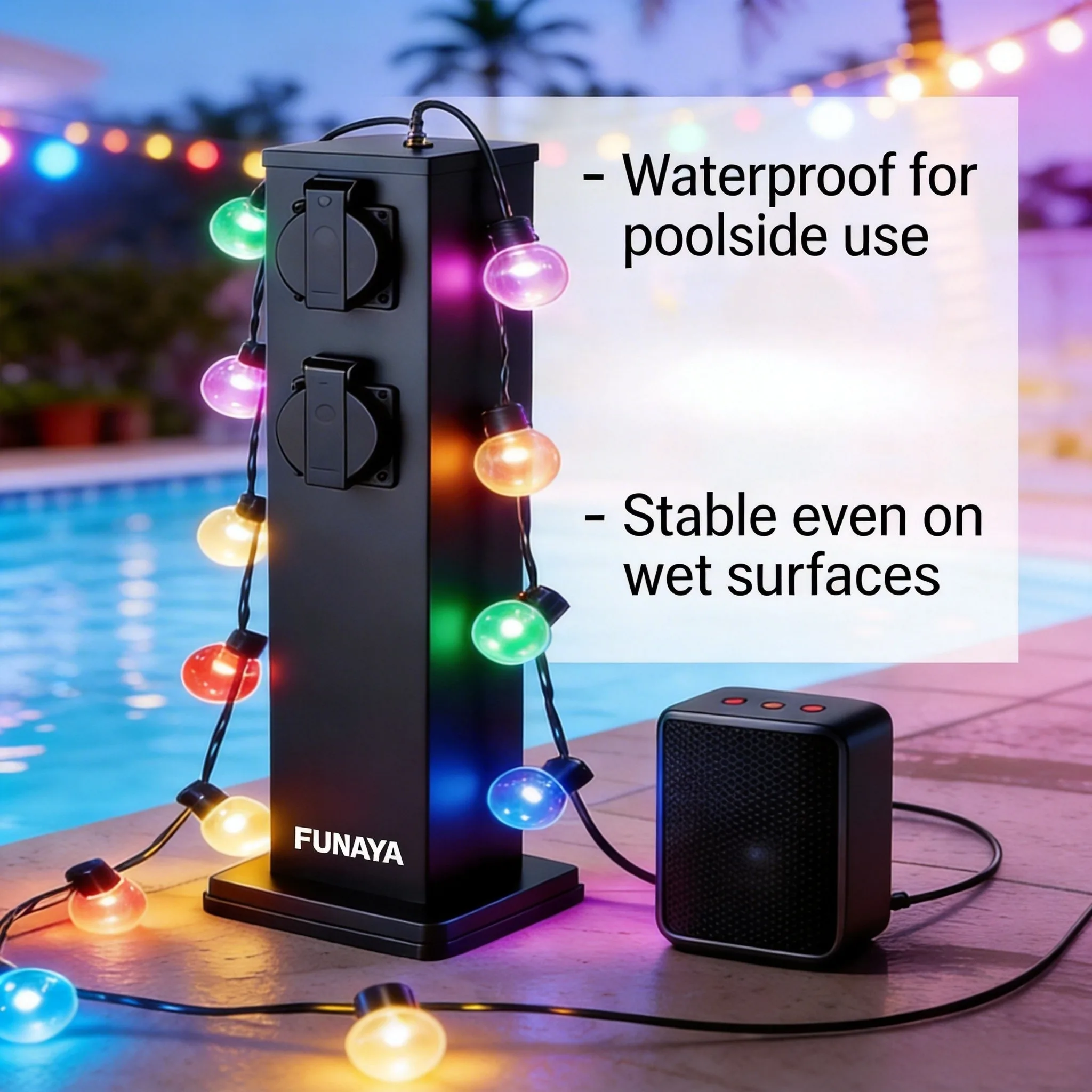 FUNAYA Waterproof Outdoor Socket EU/UK/US/AU/FR/Israel/universal Brazil AC Garden Power Outlet for Secure Externally Electrical
FUNAYA Waterproof Outdoor Socket EU/UK/US/AU/FR/Israel/universal Brazil AC Garden Power Outlet for Secure Externally Electrical